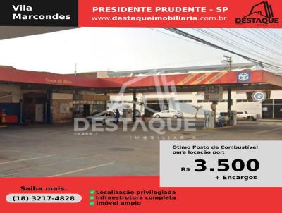 Posto de Combustível para Locação, em Presidente Prudente, bairro Vila Marcondes