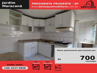 Apartamento para Locao, em Presidente Prudente, bairro Jardim Maracan, 2 dormitrios, 1 banheiro, 1 vaga