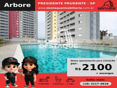 Apartamento para Locao, em Presidente Prudente, bairro Jardim Eldorado, 2 dormitrios, 2 banheiros, 1 vaga