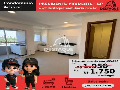 Apartamento para Locao, em Presidente Prudente, bairro Jardim Eldorado, 2 dormitrios, 1 banheiro, 1 vaga